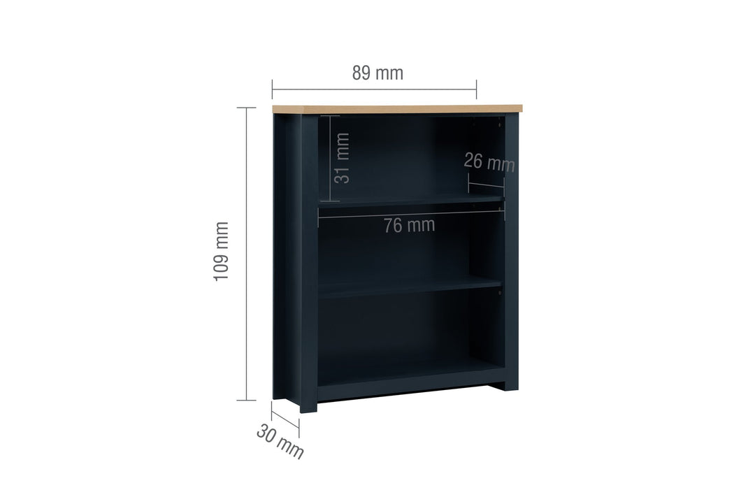 Birlea Highgate 3 Tier Bookshelf (Self Assembly) (DHD)