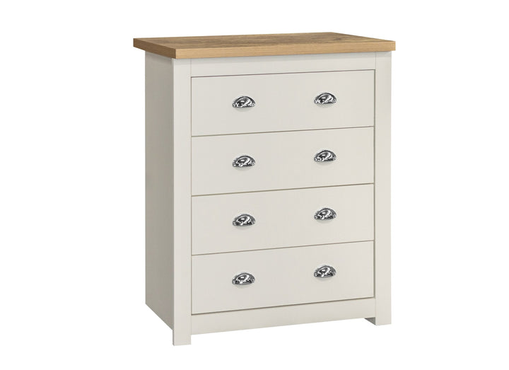 Birlea Highgate 4 Drawer Chest (Self Assembly) (DHD)