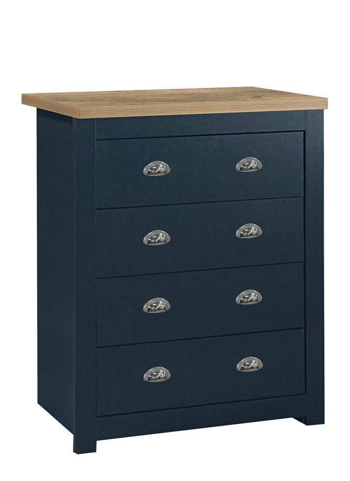 Birlea Highgate 4 Drawer Chest (Self Assembly) (DHD)