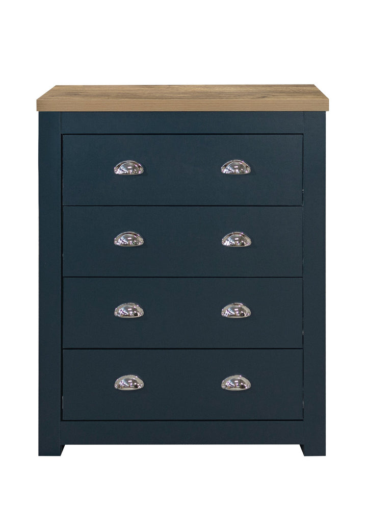 Birlea Highgate 4 Drawer Chest (Self Assembly) (DHD)