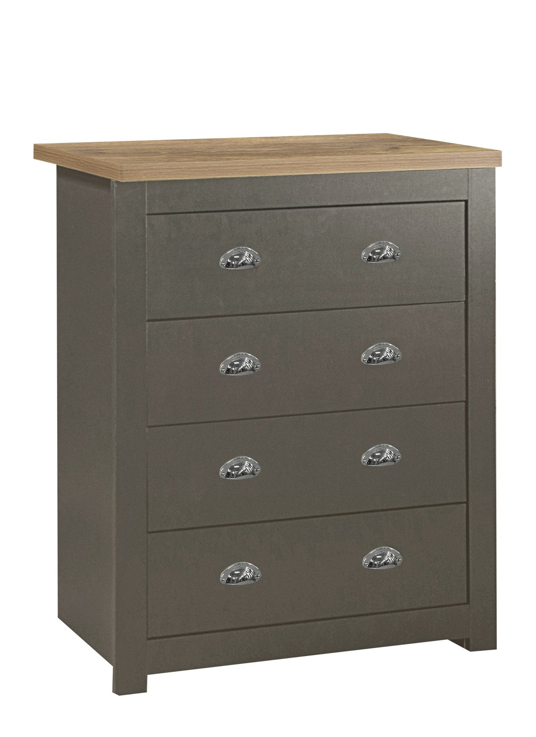 Birlea Highgate 4 Drawer Chest (Self Assembly) (DHD)