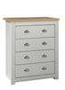 Birlea Highgate 4 Drawer Chest (Self Assembly) (DHD)
