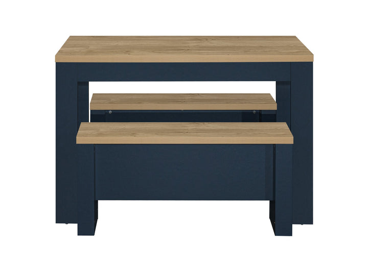 Birlea Highgate Dining Table & Bench Set (Self Assembly) (DHD)