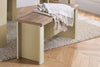 Birlea Highgate Dining Table & Bench Set (Self Assembly) (DHD)