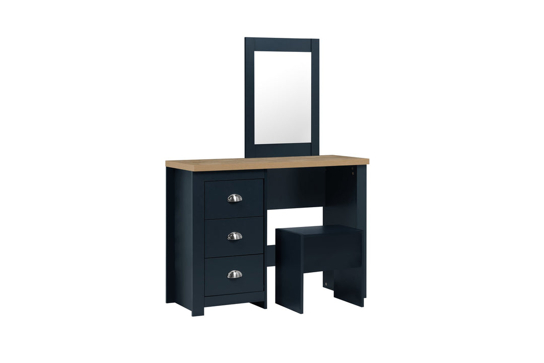 Birlea Highgate Dressing Table With Stool (Self Assembly) (DHD)