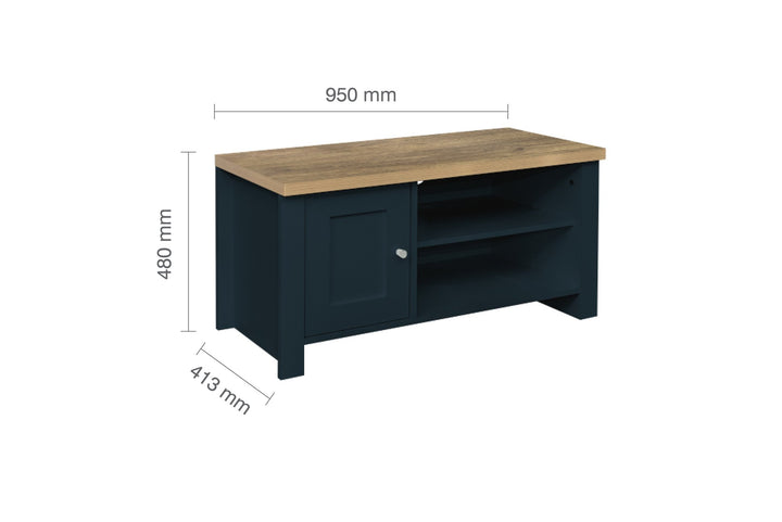 Birlea Highgate Small TV Unit (Self Assembly) (DHD)