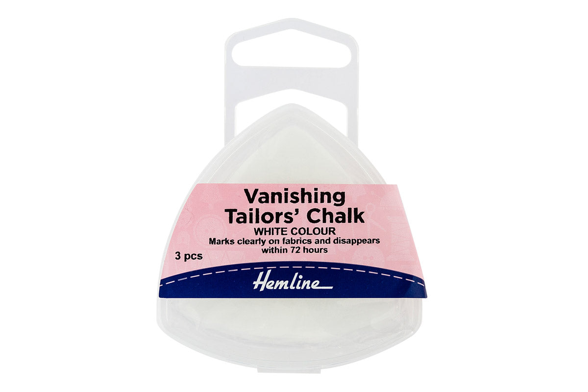 Tailors Chalk: Vanishing: White: Pack of 3