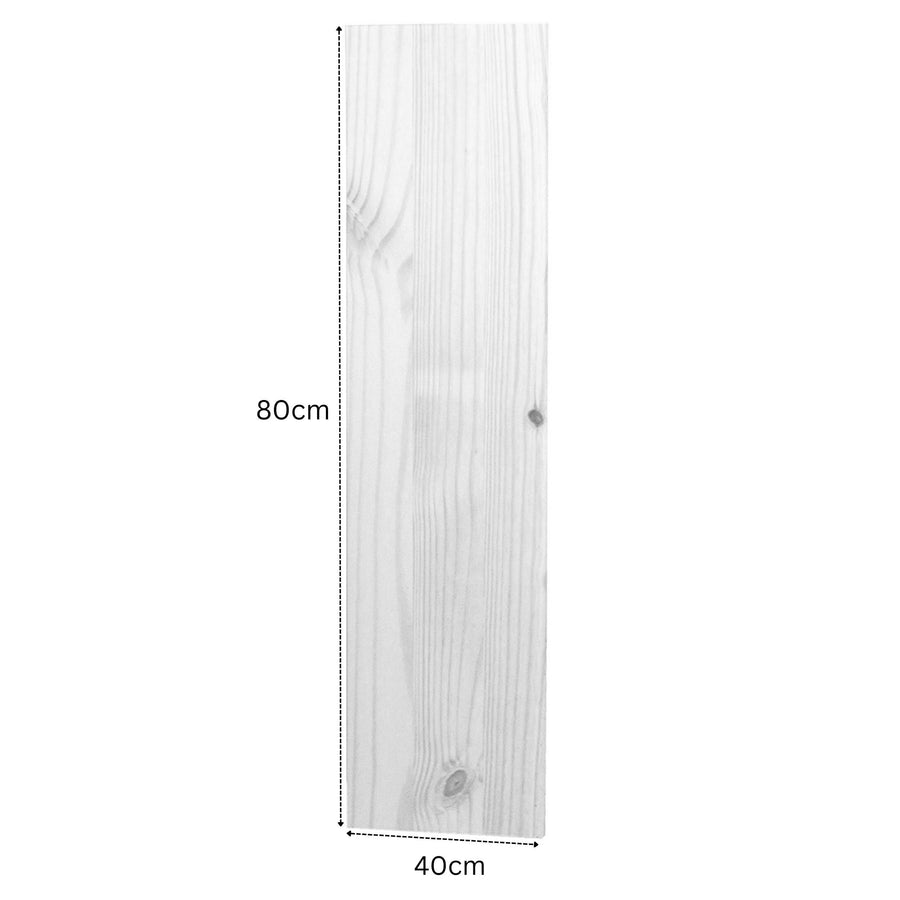 Home Ideas - Laminated Chunky Shelf Board, Pre-sanded Pine 203mm (DHD) Image 1