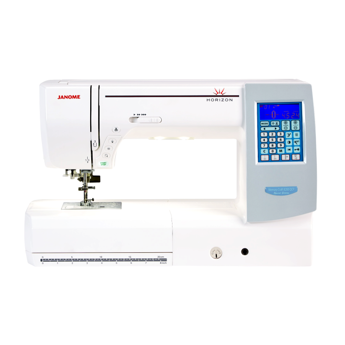 Janome Long Arm Sewing Machine Memory Craft 8200QC (DHD)