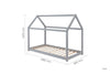 Birlea House Bed (Self Assembly) (DHD)