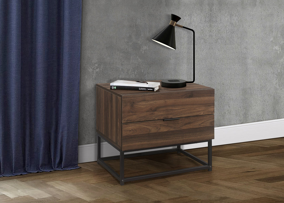 Birlea Houston 2 Drawer Bedside (Self Assembly) (DHD)