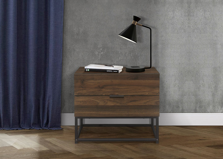 Birlea Houston 2 Drawer Bedside (Self Assembly) (DHD)