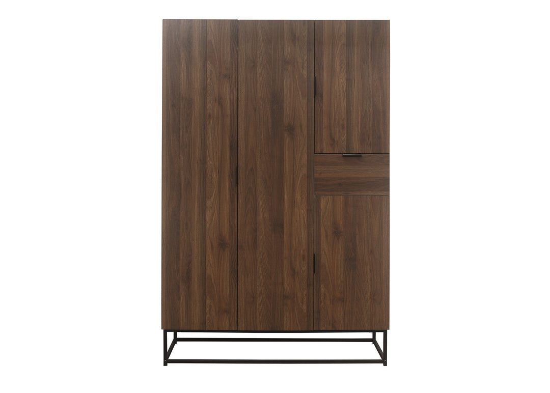 Birlea Houston 4 Door Wardrobe (Self Assembly) (DHD)