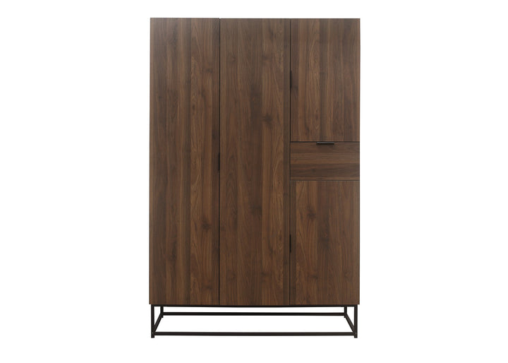 Birlea Houston 4 Door Wardrobe (Self Assembly) (DHD)