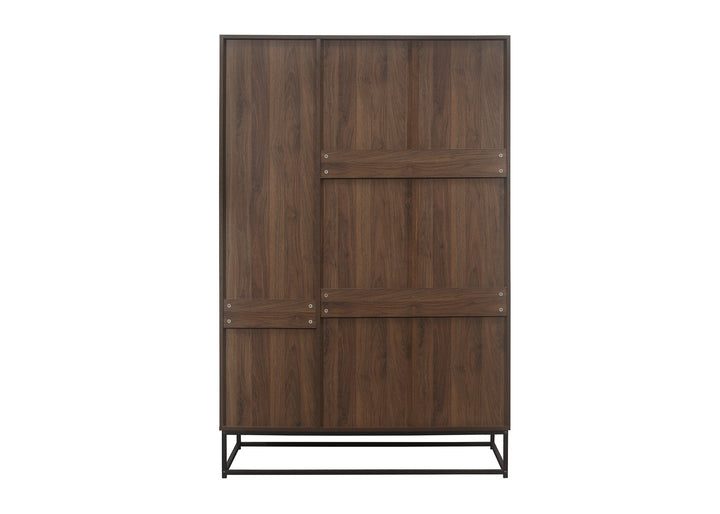 Birlea Houston 4 Door Wardrobe (Self Assembly) (DHD)