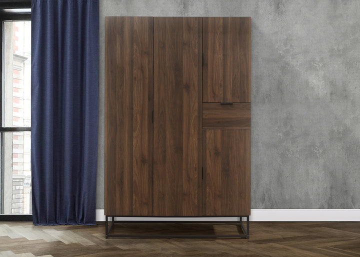 Birlea Houston 4 Door Wardrobe (Self Assembly) (DHD)