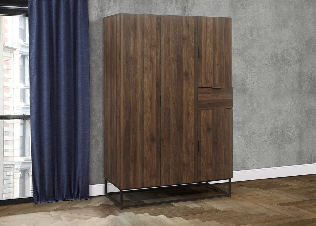 Birlea Houston 4 Door Wardrobe (Self Assembly) (DHD)