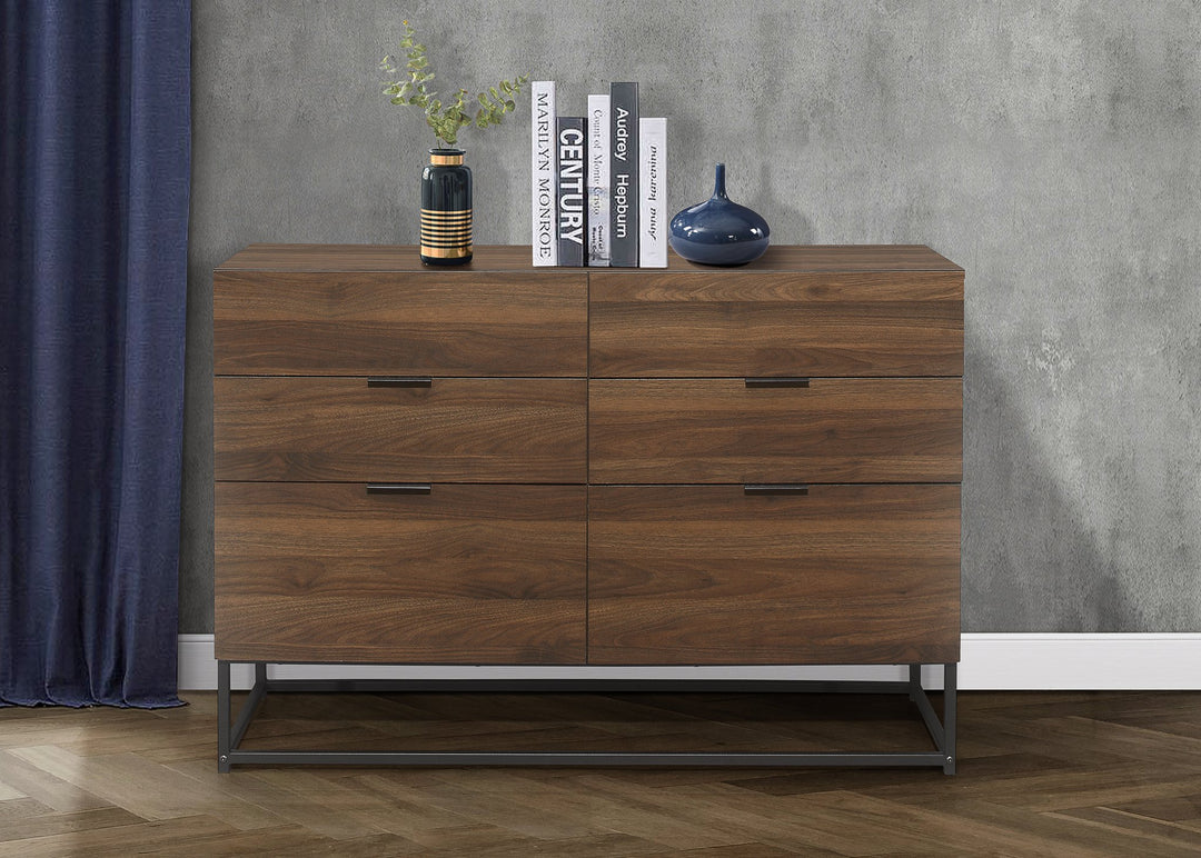 Birlea Houston 6 Drawer Chest (Self Assembly) (DHD)
