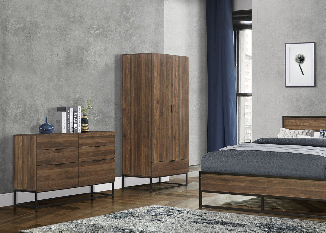 Birlea Houston Bed (Self Assembly) (DHD)