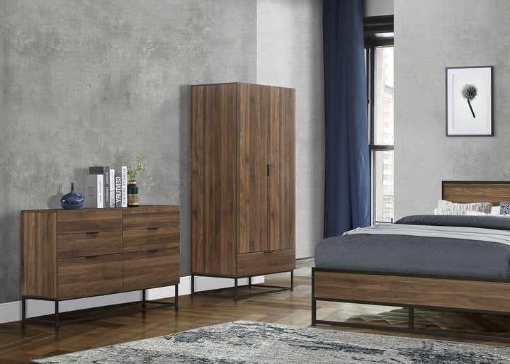 Birlea Houston Bed (Self Assembly) (DHD)