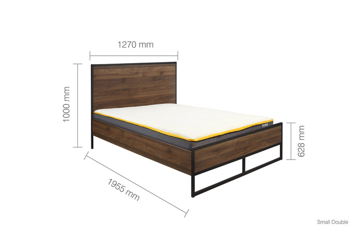 Birlea Houston Bed (Self Assembly) (DHD)