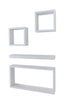Hudson - 4 Pcs Hudson Wall Set - Matt White (Self Assembly) (DHD) Image 1