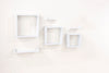 Hudson 6pcs Floating Shelf Kit, Matt White Foil (DHD) Image 1