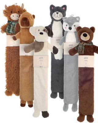 Long Hot Water Bottles with Novelty Cover - Assorted Snuggly Designs
