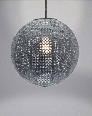 Nouveau Cadiz grey 30cm easy fit light shade