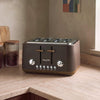 Salter Toronto 4 Slice Toaster Brown