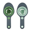 KitchenCraft Silicone Egg Seperator, Light and Dark Green
