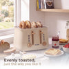 Salter Malmo 4 Slice Toaster Stone