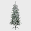 Premier Slim Lapland Snow Flocked PE Xmas Tree 1.8m