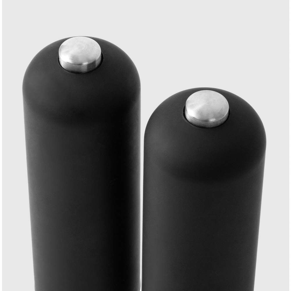 Salter Electronic Salt &amp; Pepper Mills Set - Matt Black
