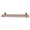 Jackson - 80cm Chunky Shelf With Sit On Brackets - Grey Oak Effect (DHD) Image 1
