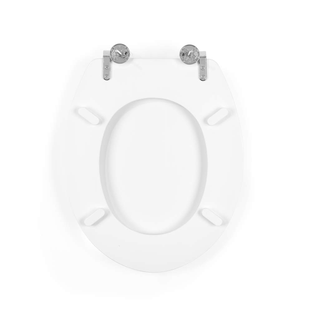 Beldray White Wooden MDF Toilet Seat