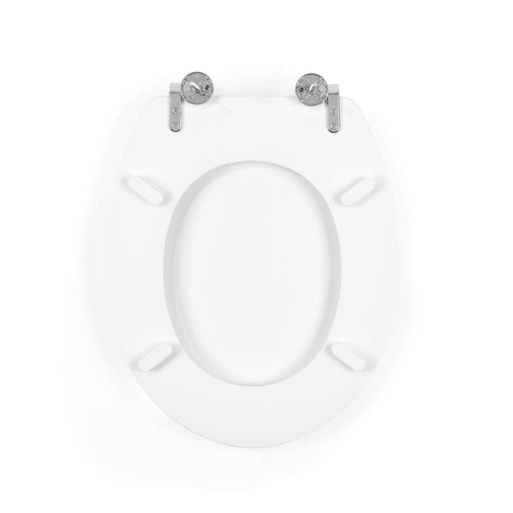 Beldray White Wooden MDF Toilet Seat