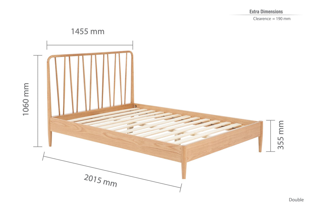 Birlea Jesper Bed (Self Assembly) (DHD)