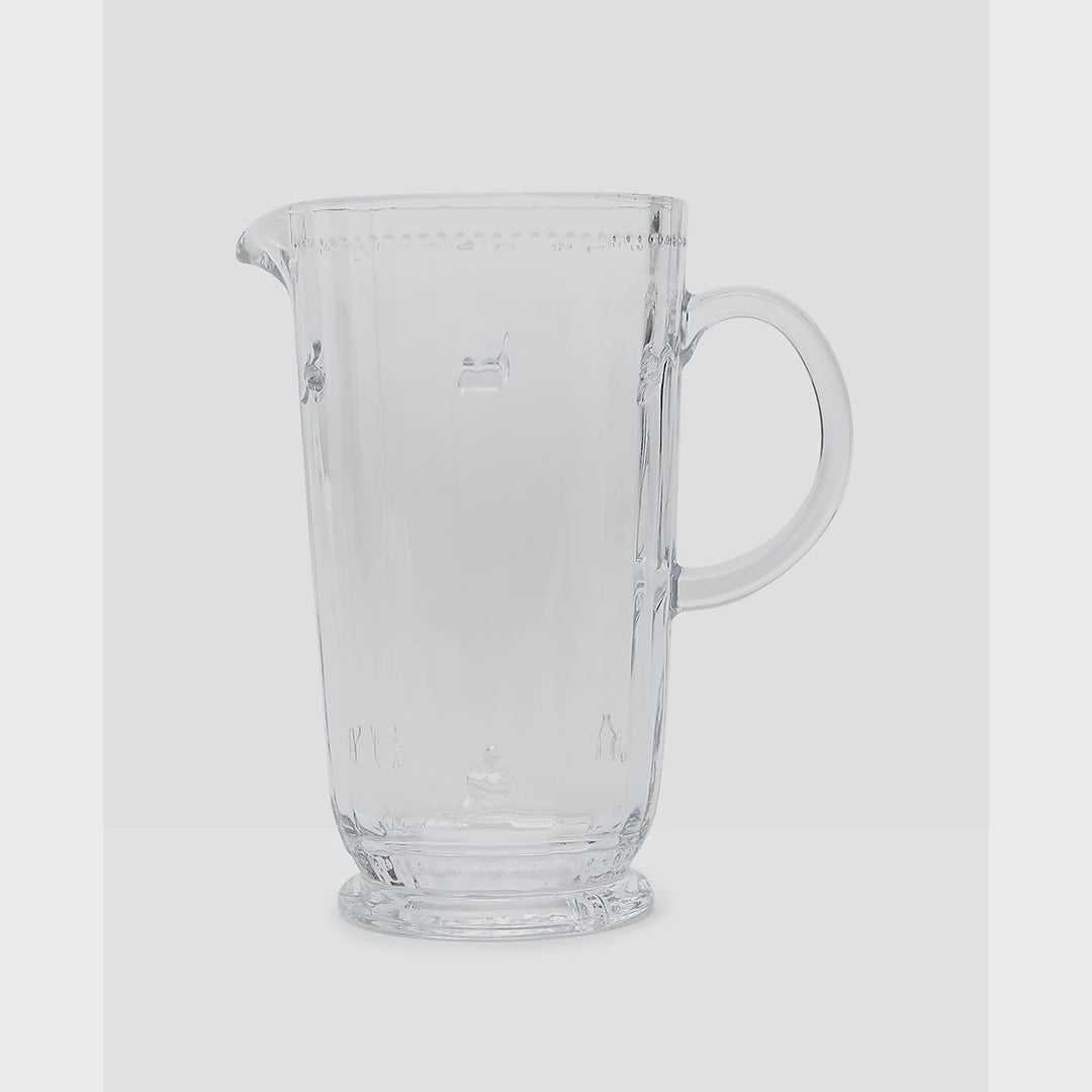 Joules Bees Design Pressed Glass Jug