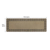 JVL Elegance Runner Mat 50 x 150 cm, Diamond Border