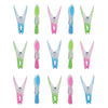 JVL Prism Soft Touch Leaf Design Pegs Pack of 20