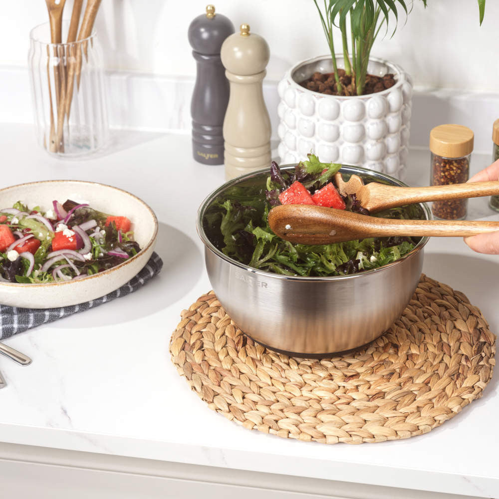 Salter Expert Set of 2 Mixing Bowls – Stainless Steel