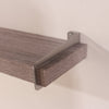 Keer - 80cm Chunky Shelf With Slide On Brackets - Grey Oak Effect (DHD) Image 2