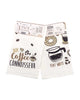 Smell the Coffee Design 100% Cotton 3 Pack Velour Tea Towels