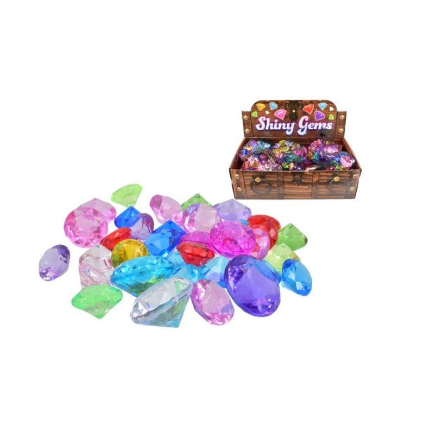 Shiny Pirate Treasure Gems - Pack of 48