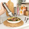 Salter Electric Salt & Pepper Mill Set - Stainless Steel