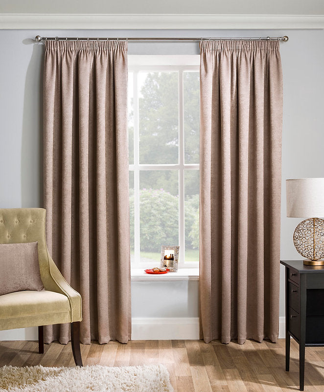 Matrix Ready Made Thermal Blackout Curtains Lined Tape Top