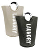 Large Folding Laundry Bag with Aluminium Handles
