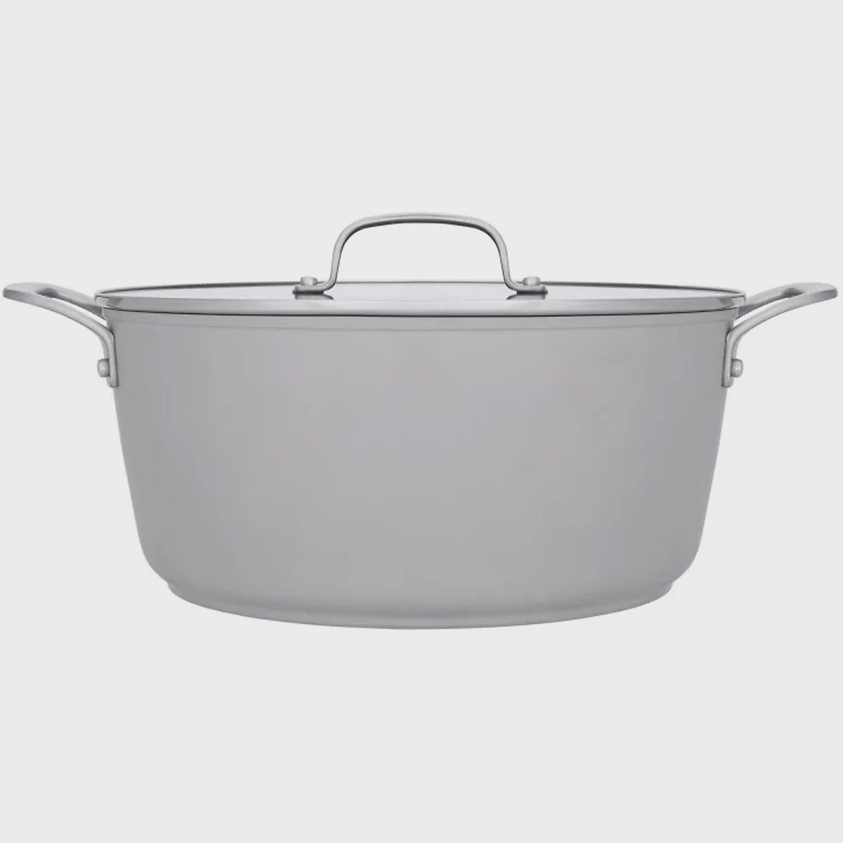 Laura Ashley 28cm dove grey non-stick casserole pot