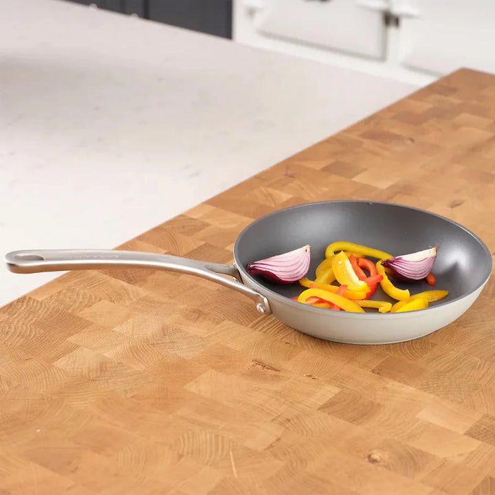 Laura Ashley Forged Aluminium Non-stick Frying Pan 20cm - Dark Dove Grey